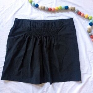 Banana Republic Black Cotton Skirt 12